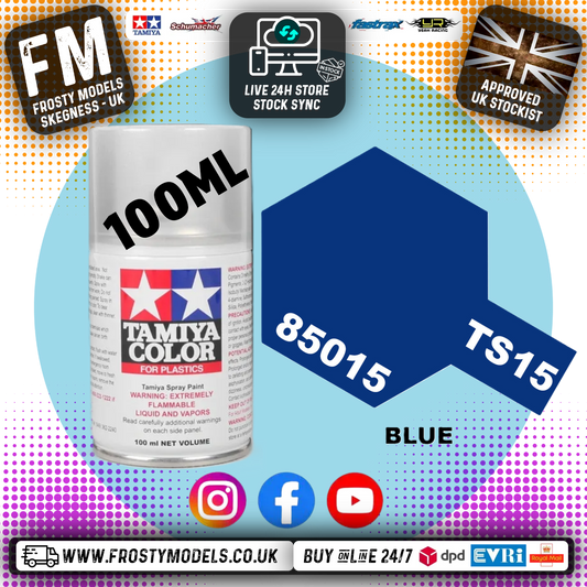 TAMIYA - TS SPRAY PAINT - Ts-15 Blue