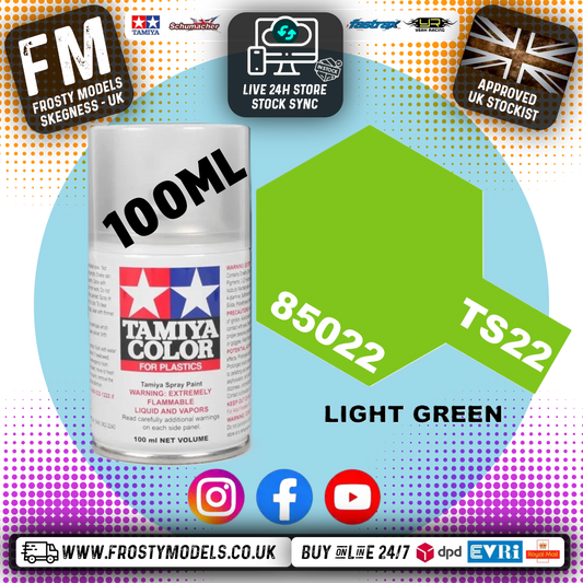 TAMIYA - TS SPRAY PAINT - Ts-22 Light Green