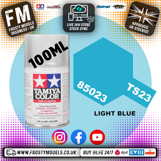 TAMIYA - TS SPRAY PAINT - Ts-23 Light Blue