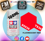 TAMIYA - TS SPRAY PAINT - Ts36 Flourescent Red