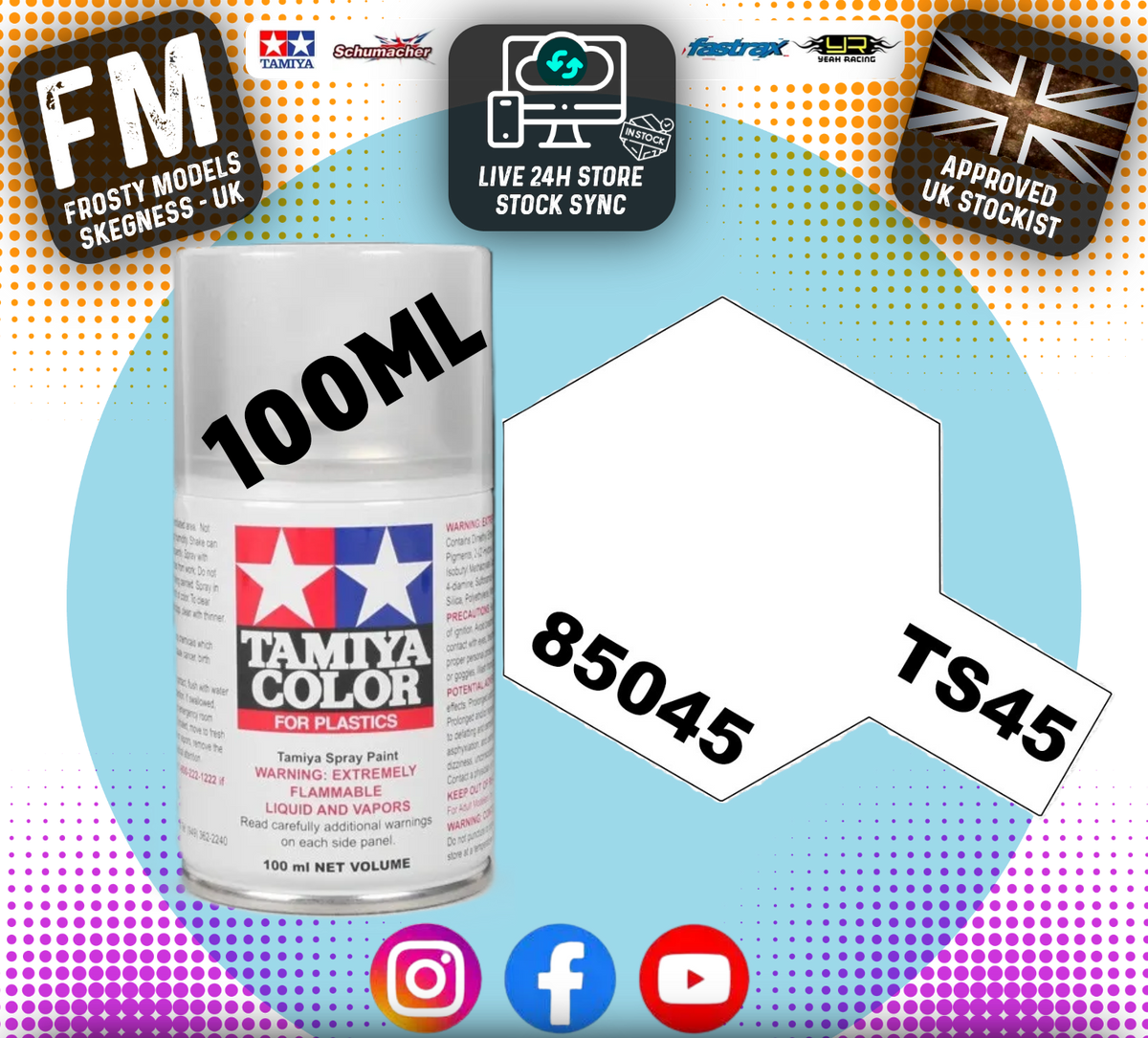 TAMIYA - TS SPRAY PAINT - Ts45 Pearl White