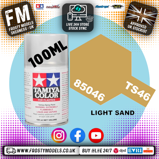 TAMIYA - TS SPRAY PAINT - Ts-46 Light Sand