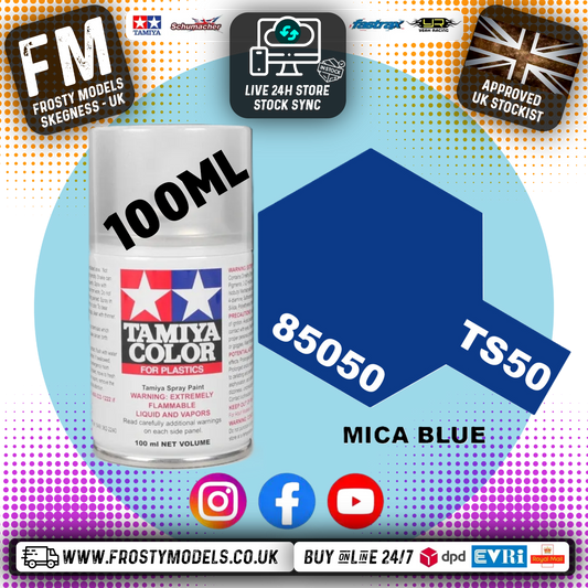 TAMIYA - TS SPRAY PAINT - Ts-50 Mica Blue