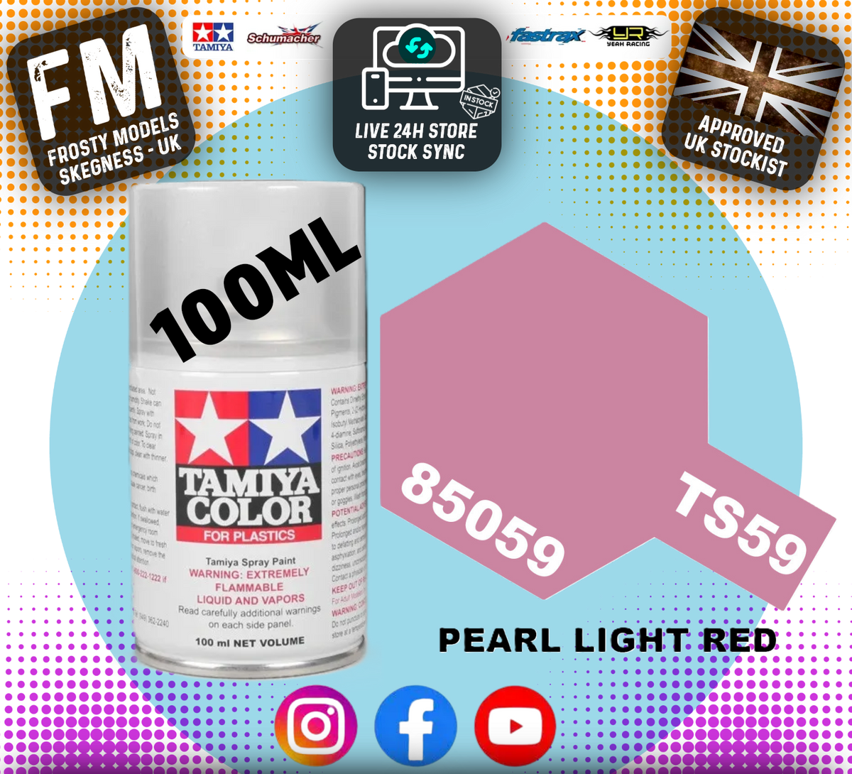 TAMIYA - TS SPRAY PAINT - Ts59 Pearl Light Red