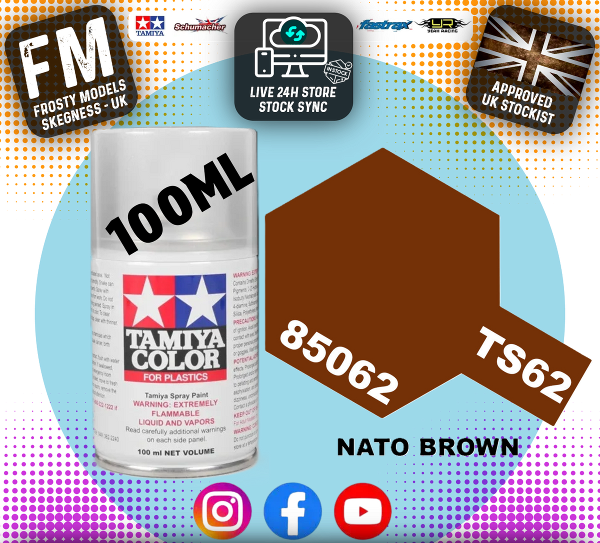 TAMIYA - TS SPRAY PAINT - Ts62 Nato Brown