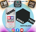 TAMIYA - TS SPRAY PAINT - Ts63 Nato Black