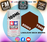TAMIYA - TS SPRAY PAINT - Ts69 Linoleum Deck Brown