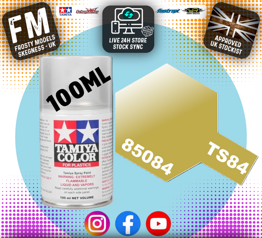TAMIYA - TS SPRAY PAINT - Ts84 Metallic Gold