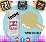 TAMIYA - TS SPRAY PAINT - Ts87 Titanium Gold