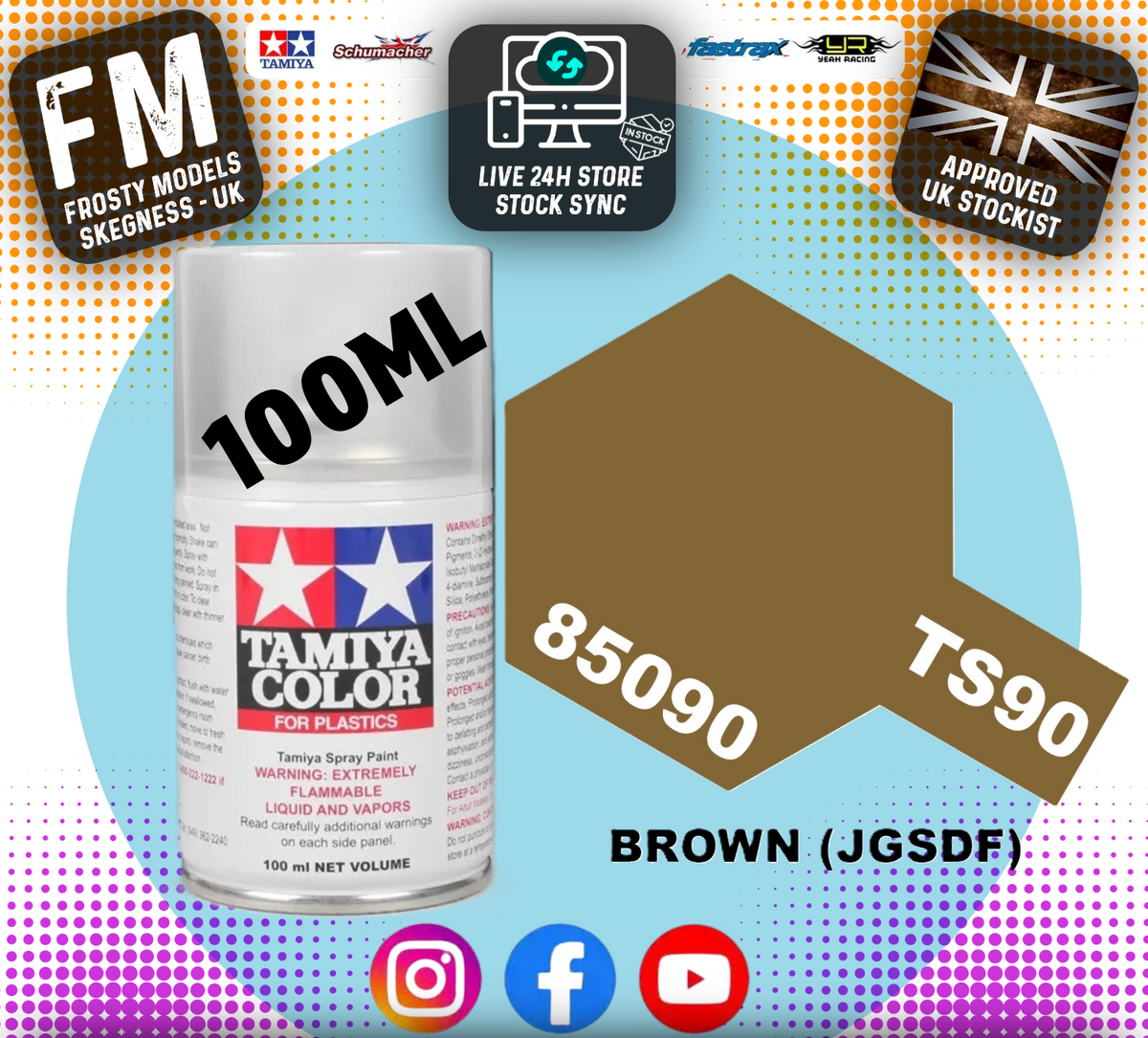 TAMIYA - TS SPRAY PAINT - TS90 Brown (JGSDF)