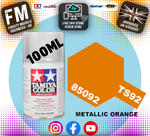 TAMIYA - TS SPRAY PAINT - Ts92 Metallic Orange