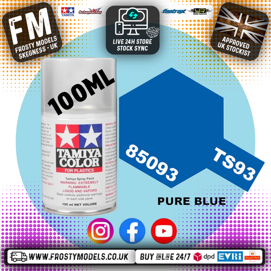 TAMIYA - TS SPRAY PAINT - Ts-93 Pure Blue