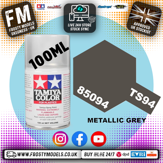 TAMIYA - TS SPRAY PAINT - Ts-94 Metallic Grey