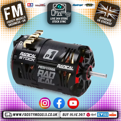 Performa - P1 RADICAL 540 STOCK SPEC V2 MOTOR - QUALIFIED - 21.5T - PA-9414