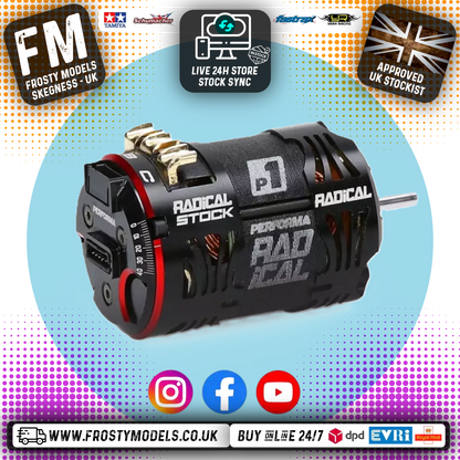 Performa - P1 RADICAL 540 STOCK SPEC V2 MOTOR - QUALIFIED - 21.5T - PA-9414