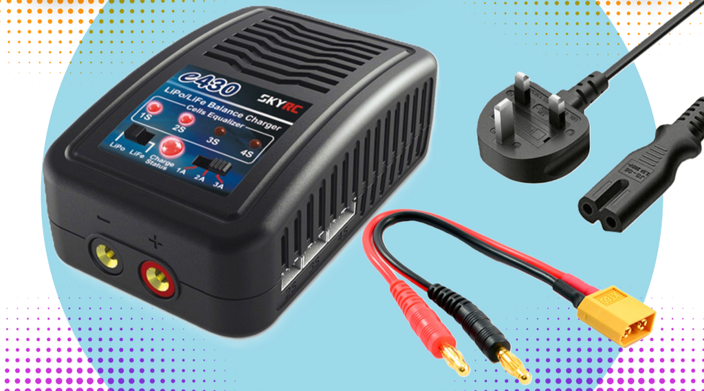 SKY RC - E430 LIPO / LIFE AUTO CHARGER AC 3Amps 30W (2S - 3S - 4S Charger) SK-100107-04