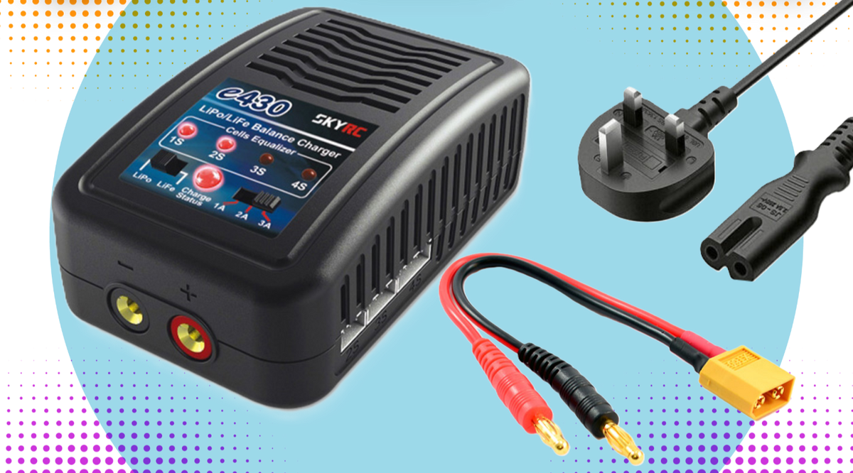 SKY RC - E430 LIPO / LIFE AUTO CHARGER AC 3Amps 30W (2S - 3S - 4S Charger) SK-100107-04