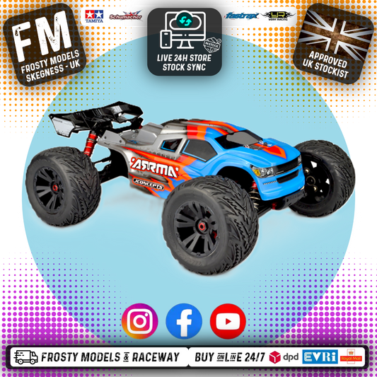 J-Concept - Finnisher - Arrma, Kraton BLX Body 1/10 RC Truck Body (Unpainted) - JC0384
