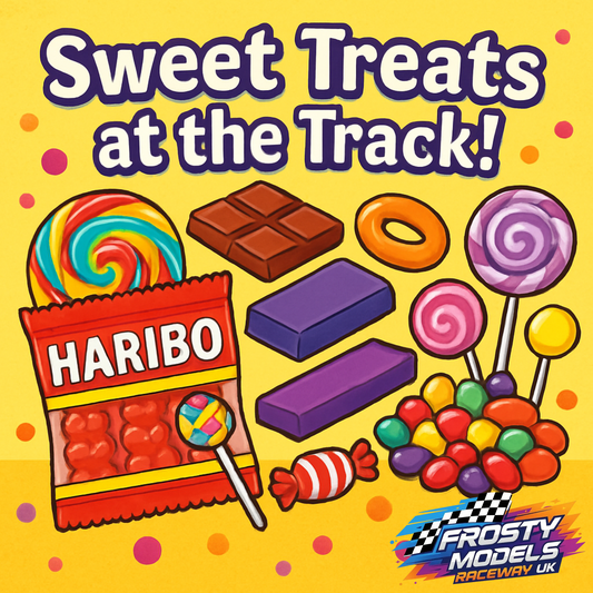 TRACKSIDE REFRESHMENTS - SWEETS AND TREATS - SELECT AT COUNTER
