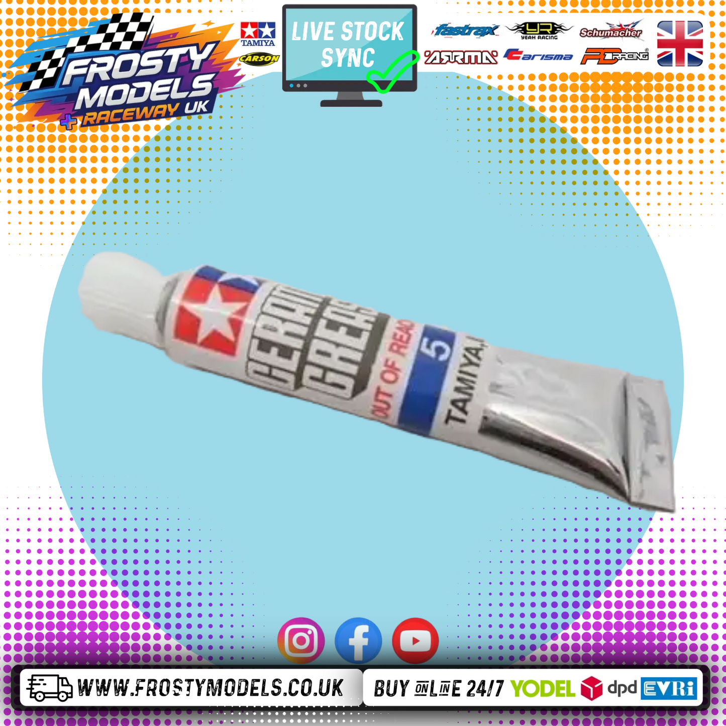 TAMIYA - Ceramic Grease (5g) - Resealable Tube