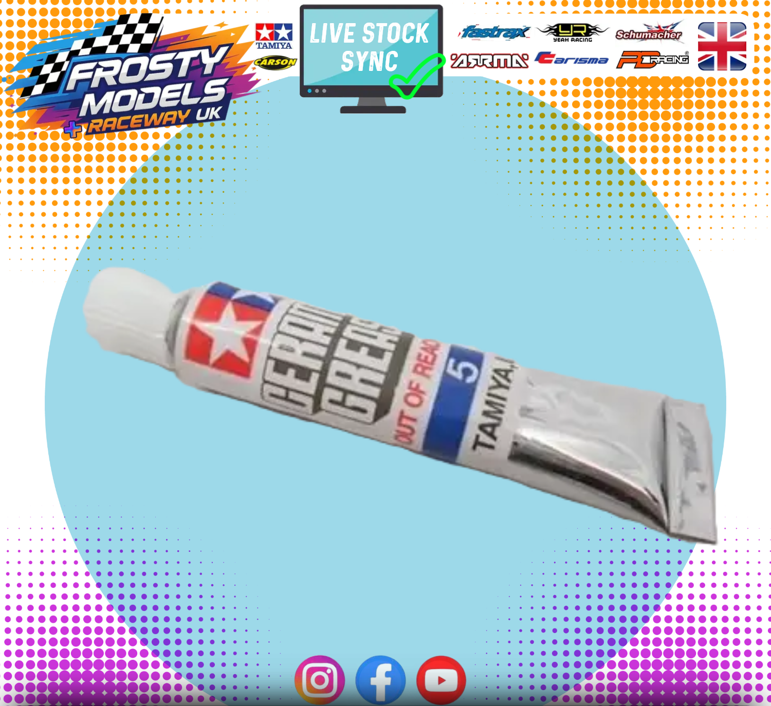 TAMIYA - Ceramic Grease (5g) - Resealable Tube