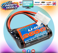 VOLTZ LI-ION 7.4V 2600MAH BATTERY WITH TAMIYA PLUG (For Hen Long Tug Boat) - VZL22600T