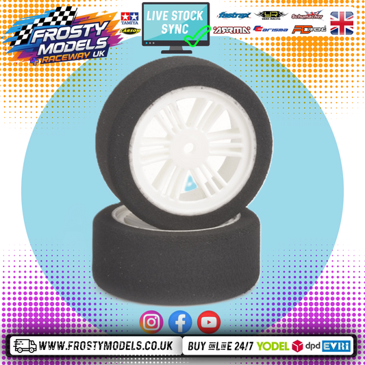 Contact - 1/10 RC Electric Touring Car (Shore 40/45Sh) Foam Wheels & Tyres / Tires - (2pcs) J1404505
