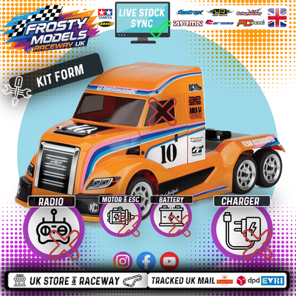 TEAM ASSOCIATED - RC10 6X6 AMERICAN CUSTOM SEMITRUCK KIT (Like Euro Truck - Same Size)