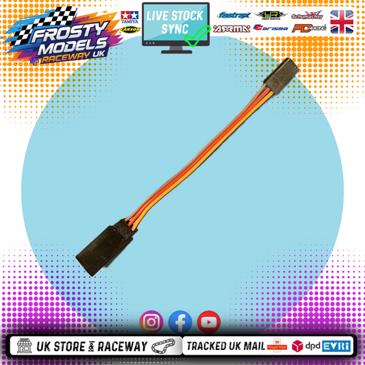 Frosty Models - Small Servo Extension Lead Wire Cable Plug 10cm Long