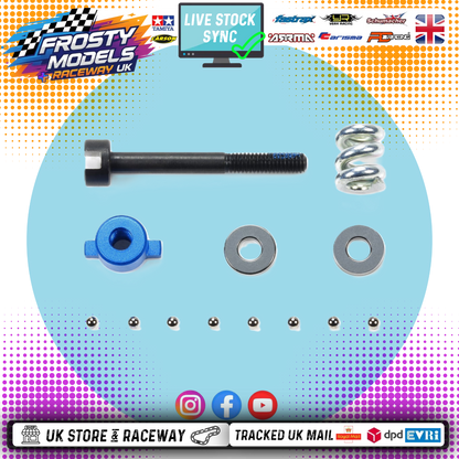 Tamiya 22029 - RC TD4 DIFF NUT/SCREW SET (Upgrade for Models such as Astute)