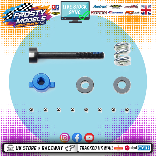 Tamiya 22029 - RC TD4 DIFF NUT/SCREW SET (Upgrade for Models such as Astute)