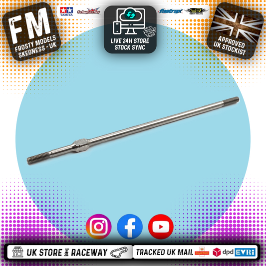 YEAH RACING - 64 Titanium Turnbuckle 3x100mm (1pc) For Tamiya MB01 BT01 - TBTI-3100
