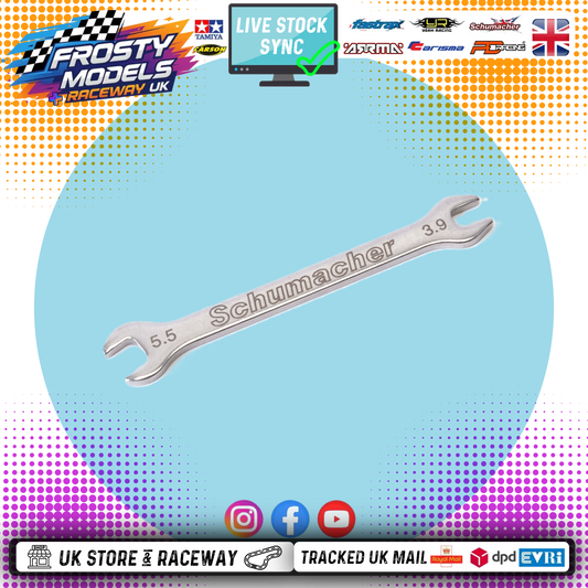 Schumacher - Steel RC Turn Buckle Spanner - 5.5mm & 3.9mm - U4229