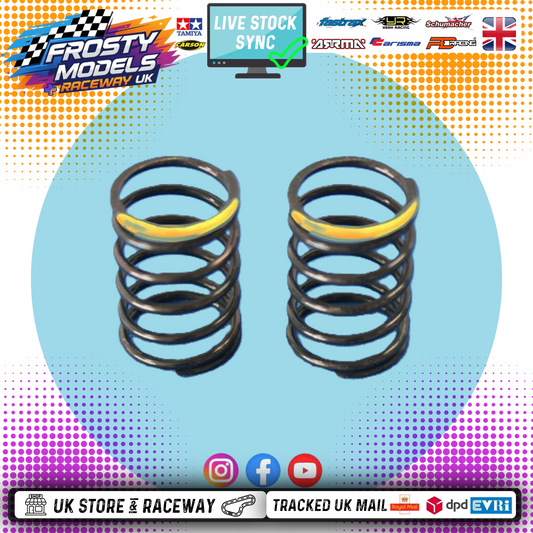 Ride - 1/10 Touring Car - TC Pro Matched Spring Yellow Soft (1pr) - RI-28028