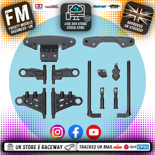 Tamiya - 51736 - BT-01 (BT01) T Parts Sus Arms, Body Points & Bumper Supports