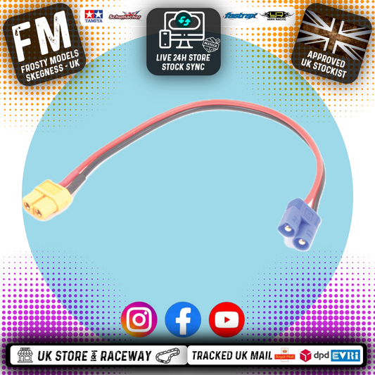 Sky RC - Charging Cable XT60 Female to Male Battery / EC3 Plug - SK-600023-13