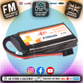 Intellect - RC Radio Battery Tx LiFe 2100mAh 1C 2S - Size: 17.5x42.5x79mm - IPLFP804272-2S