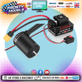 HOBBYWING - QUICRUN Combo QR10BL120 G2 (2-4S) & 3652SL 3250KV (For 1/10th Trucks, Buggies) Shaft Diameter - 3.175mm - HW38030207