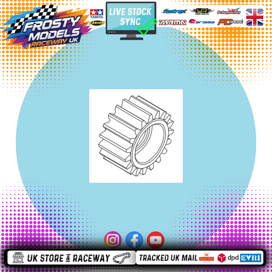 PD RACING SPARES - 1/10TH TK10 & TR10 - 15T Spur Gear 1PCS - PD861-114