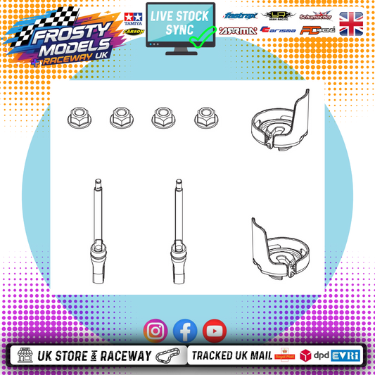 PD RACING SPARES - 1/10TH TK10 & TR10 - Shock Lower Spring Perch - PD861-063