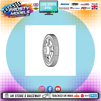 PD RACING SPARES - 1/10TH TK10 & TR10 - 87T Spur Gear - PD860T-005
