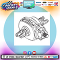 PD RACING - TK10 & TR10 - Standard Brushed Version TK10 & TR10 Differential Gear Box Assembly 1PCS - PD860T-001