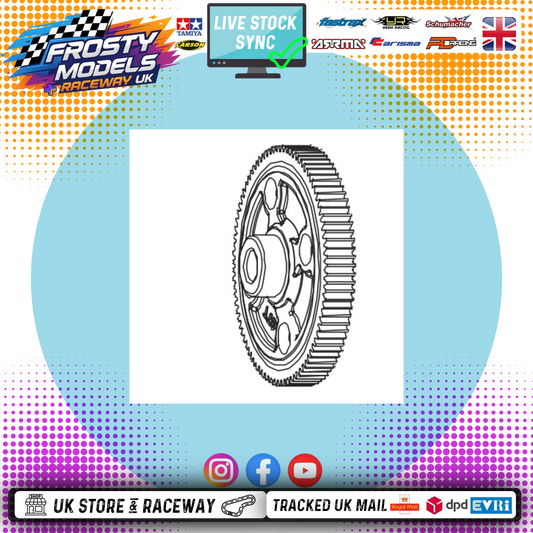 PD RACING SPARES - 1/10TH TK10 & TR10 - 4S TK10 / TR10 - 46T Spur gear - PD860-015