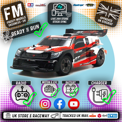 CARISMA - GT24R Rally Car 4WD - 1/24 (MICRO SCALE BRUSHLESS MOTOR) Ready To Race - CA57968