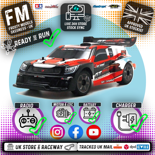 CARISMA - GT24R Rally Car 4WD - 1/24 (MICRO SCALE BRUSHLESS MOTOR) Ready To Race - CA57968