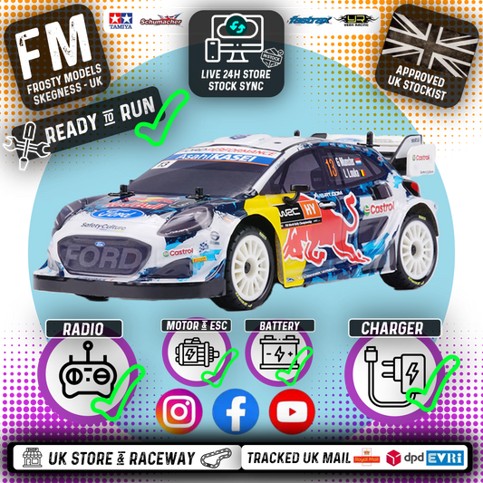 CARISMA - GT24 2.0 M-SPORT 2024 PUMA HYBRID RALLY 1 - 1/24 (MICRO SCALE BRUSHLESS MOTOR) Ready To Race - CA83268