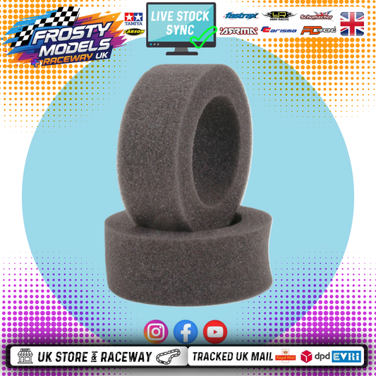 SCHUMACHER - U6653 FRONT - 4WD/2WD - HARD Buggy Tyre Inserts - 2PC (30MM for 25-30MM WIDE RIMS)