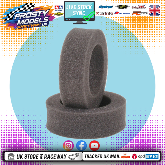 SCHUMACHER - U6652 FRONT - 2WD - HARD Buggy Tyre Inserts - 2PC (25MM FOAM for 20-25MM WIDE RIMS)