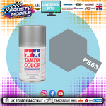 Tamiya - PS63 BRIGHT GUN METAL LEXAN SPRAY PAINT FOR RC CAR BODIES