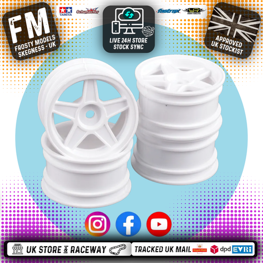 Rush - Mini Wheel 0 Offset Flex - 4pcs - (Fits M-Chassis & Euro Trucks - RU0368